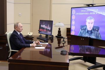 Министерство обороны России доложило Путину об освобождении Курской области