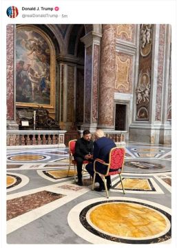Трамп постит фоточки со встречи с наркоманом Зеленским