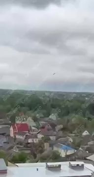 Прилёт "Герани" по цели в населённом пункте Белая Церковь, Киевской области