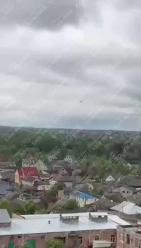 Прилет "Герани" в Белой Церкви