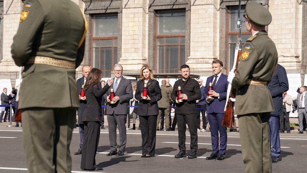 Зеленский, Макрон, Мерц, Туск и Стармер созвонились с Трампом