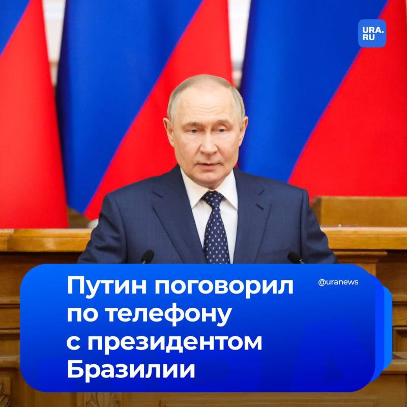 Путин и Лула да Силва все же пообщались во время дозаправки бразильского самолета во Внуково