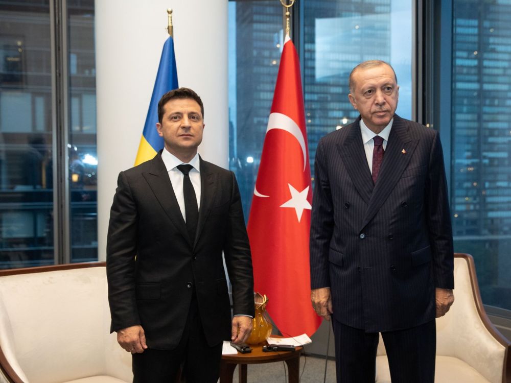 Зеленский начал встречу с Эрдоганом