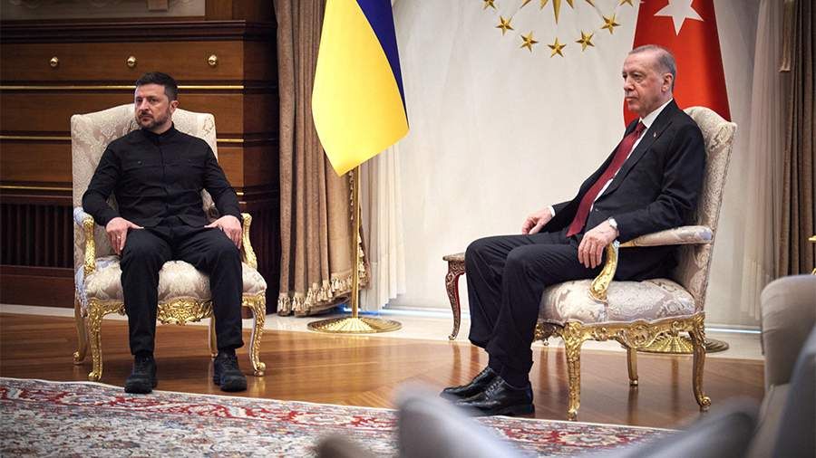 Эрдоган обсудил с Зеленским необходимость справедливого мира на Украине