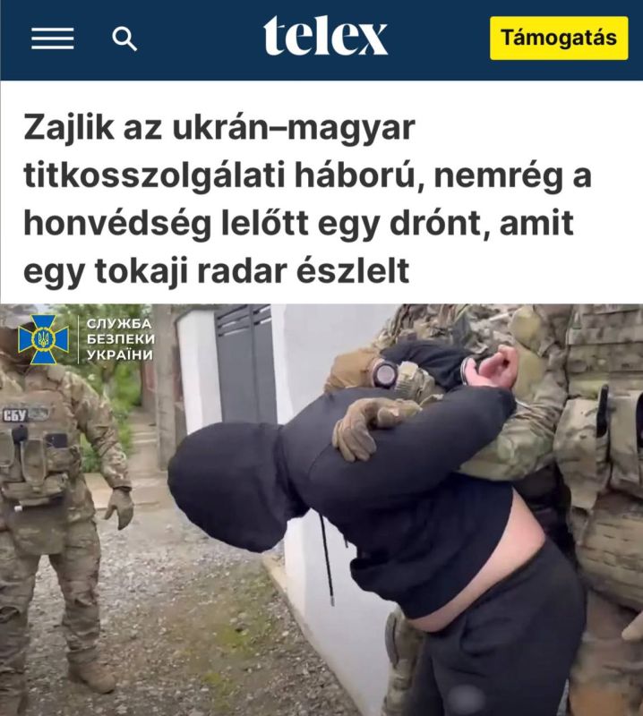 «Продолжается война украинских и венгерских спецслужб»: