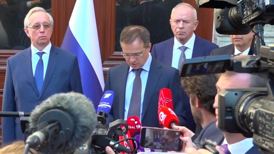 Мединский назвал главную цель переговоров в Стамбуле