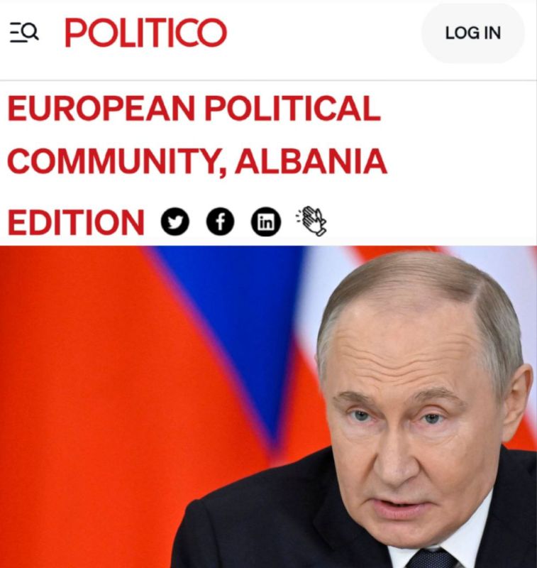 «Европейское политическое общество»: На сегодняшнем саммите в Албании ЕС обсудит введение полного запрета на торговлю с Россией