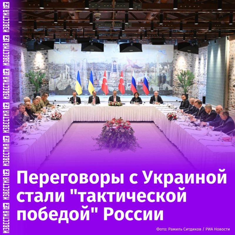 Встреча в Стамбуле стала тактической победой России, которой удалось начать переговоры, не согласившись на прекращение огня, пишет The New York Times