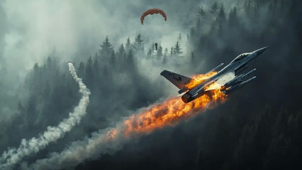 "Угробят всё": Украина потеряла ещё один F-16