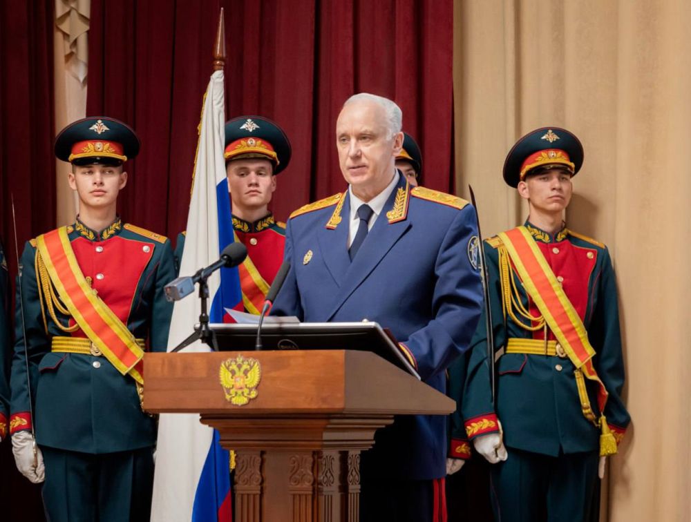 Председатель СК России принял участие в торжественном мероприятии, посвященном Дню образования военных следственных органов