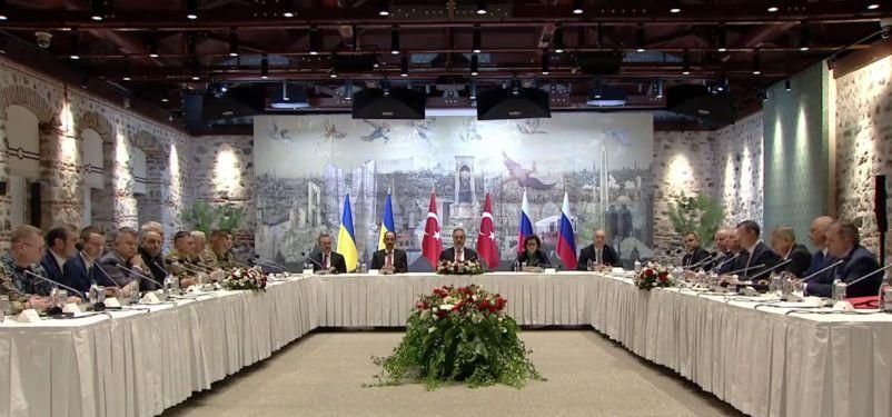 Переговоры РФ и Украины официально стартовали в Стамбуле