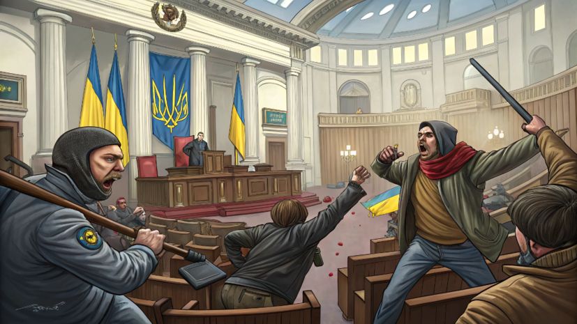 Депутат Рады Разумков: на Украине может начаться насилие против парламентариев