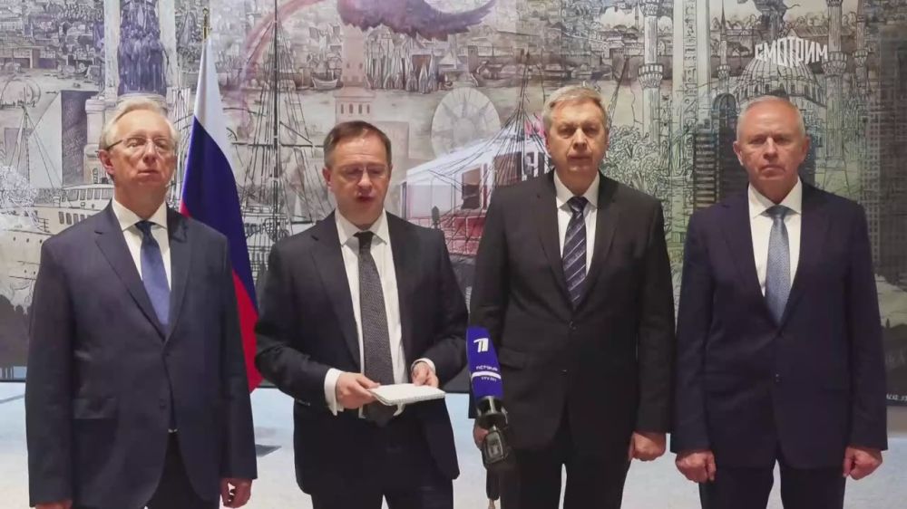 Итоги перового раунда переговоров от Мединского: