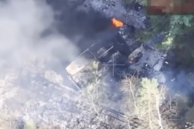 В Черниговской области спецназ Росгвардии уничтожил багги ВСУ