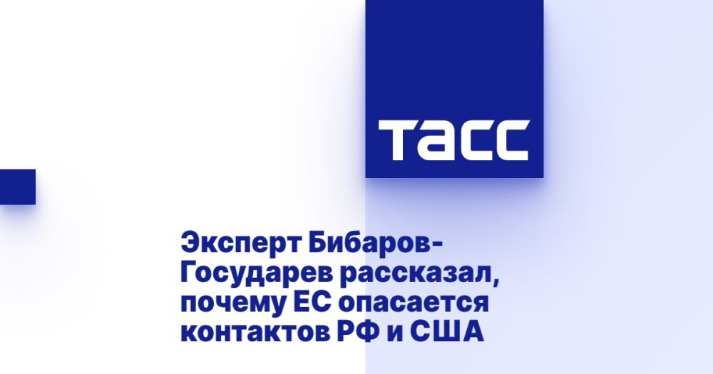 Эксперт Бибаров-Государев рассказал, почему ЕС опасается контактов РФ и США