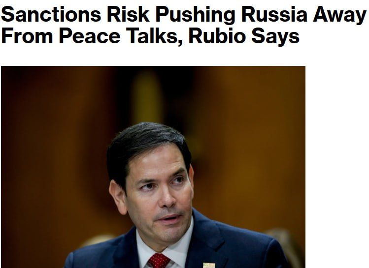 Трамп cчитает, что угроза новых санкций от США может заставить Россию выйти из мирных переговоров по Украине