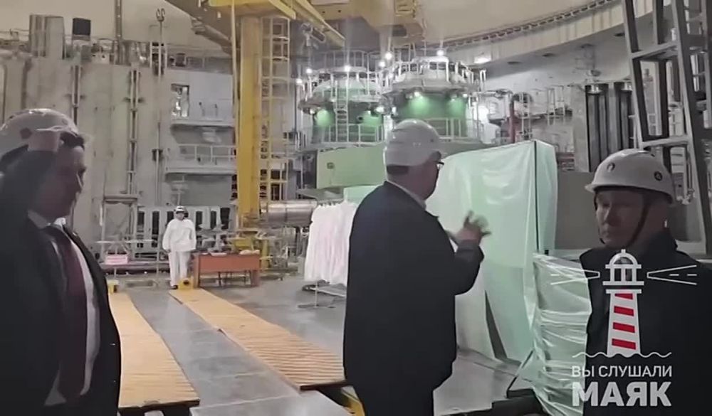 Путин и Кириенко на Курской АЭС