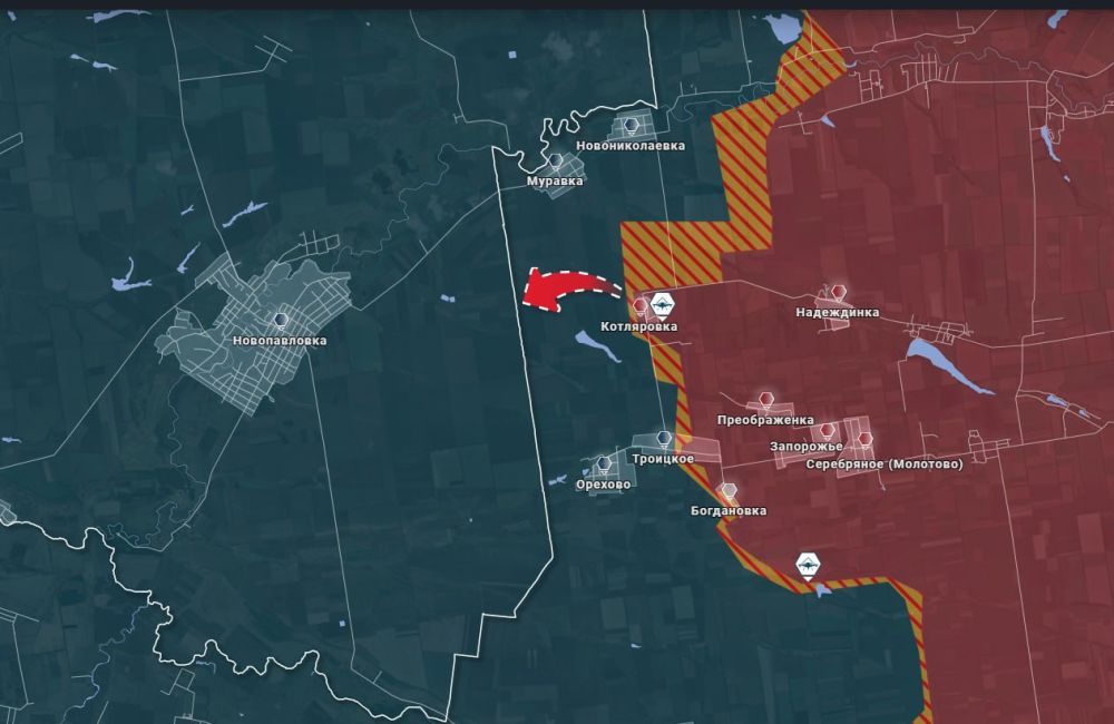 Днепропетровск все ближе. Российские войска вышли на Новопавловском направлении к границам Днепропетровской области