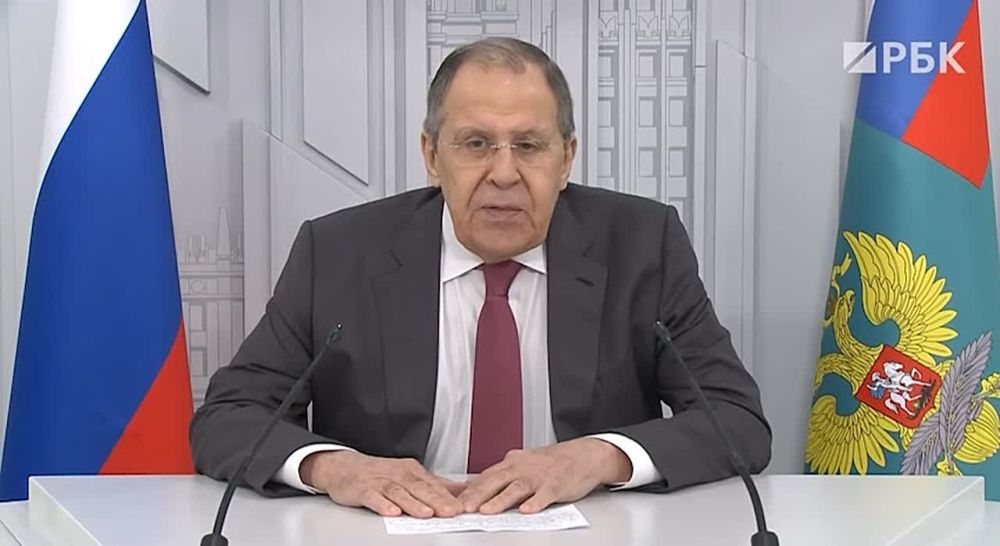 Полное видео заявления Лаврова об атаках беспилотников и переговорах с Украиной