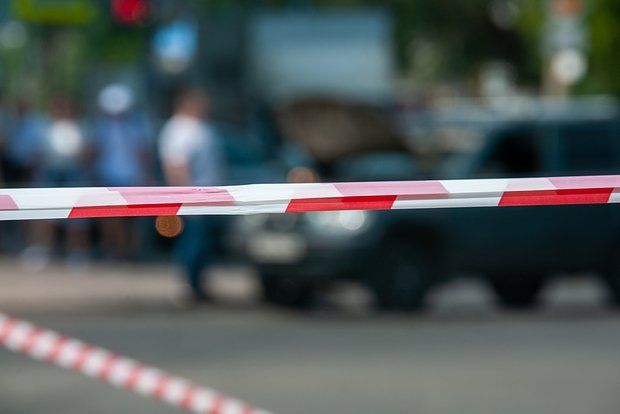 В Липецкой области начался пожар после падения обломков беспилотников