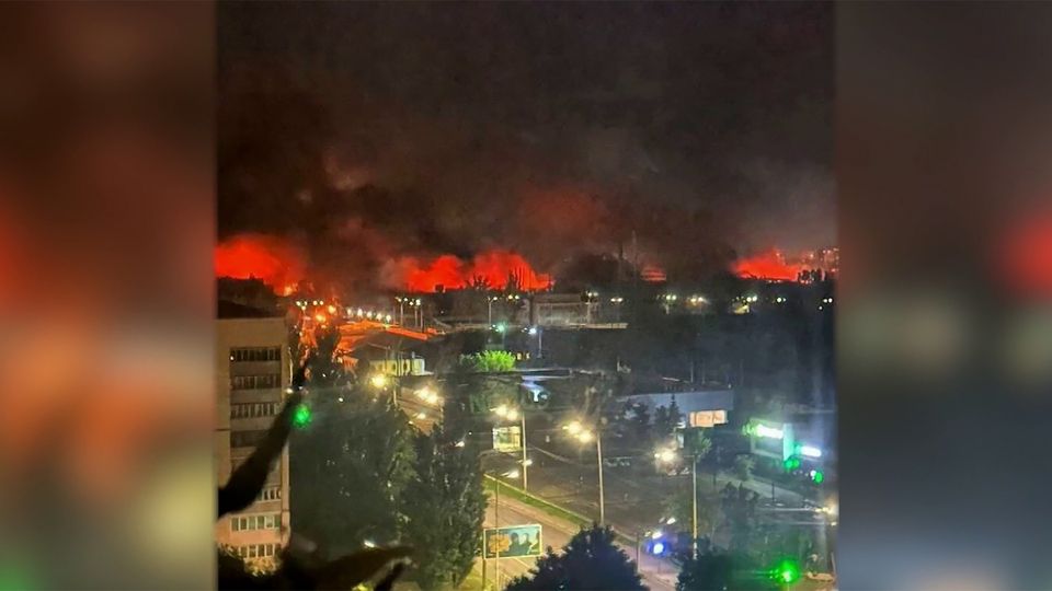 Вооруженные силы РФ нанесли массированный удар по тыловым объектам ВСУ