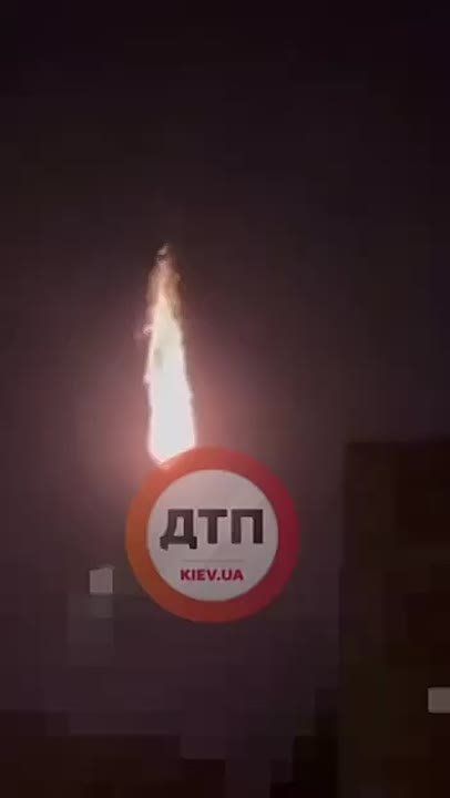 Яркая ночь в Киеве