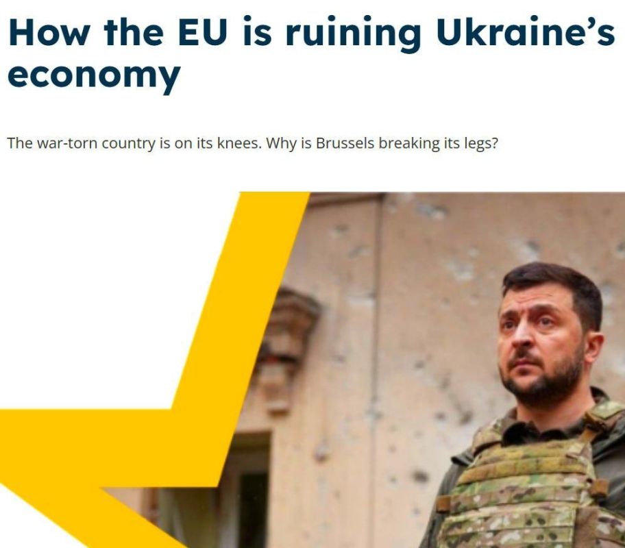 Решение ЕС отменить беспошлинный ввоз с Украины может привести к тому, что страна окажется «на волосок от рецессии», пожаловались в Киеве