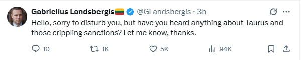 Прибалты, как и вчера, негодуют по поводу российских ударов по военным объектам на Украине