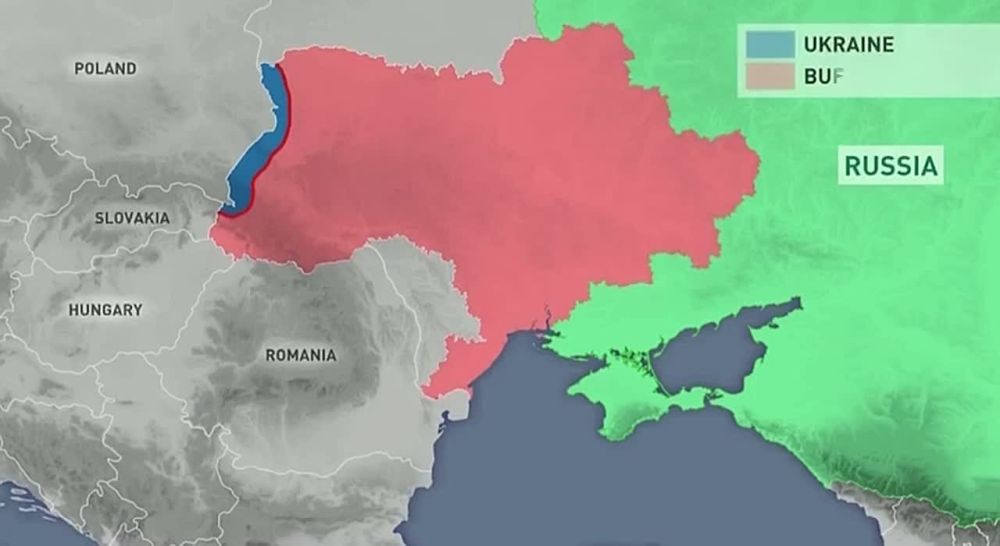 Буферная зона займет почти всю территорию Украины, если военная помощь Киеву будет продолжаться — Медведев, прикрепив к посту в соцсети X видео