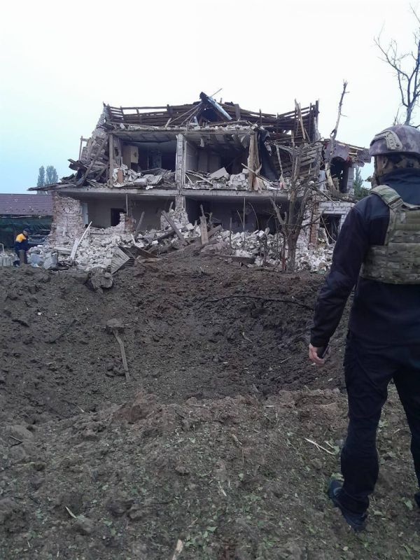 Результаты прилетов по пригороду Киева