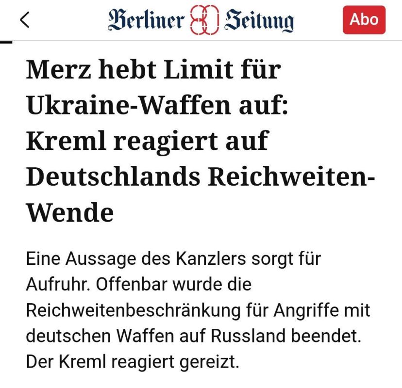 ������ ������� ����������� �� �������� ������������� ������ ��� �������� ���������� ���������� ���������� ������� � ����������� ��������, ����� Berliner Zeitung �� ������� �� ���������� ���