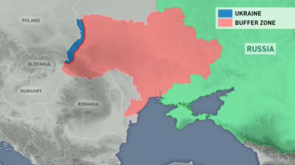 Онуфриенко: Медведев нарисовал оптимальную карту буферной зоны