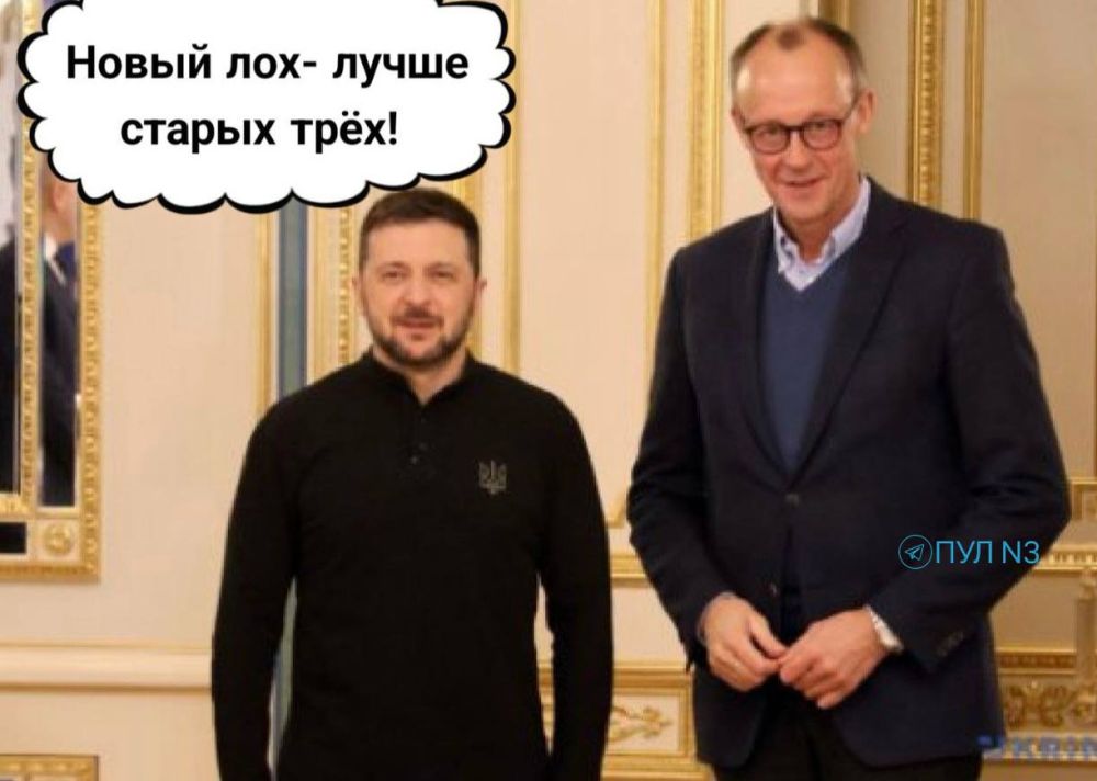 После обещания Мерцем Киеву 5 млрд евро, Зеленский заявил, что такого выдающегося канцлера Германии он еще не видел