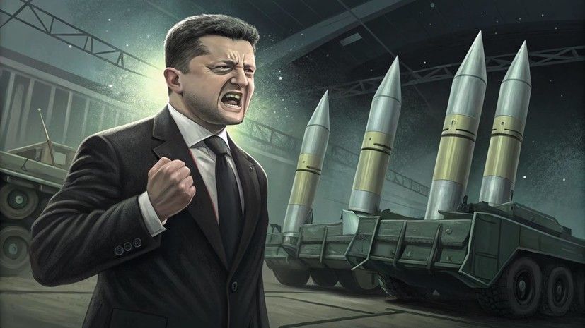 Захарова: Зеленский подтвердил концепцию об общем с НАТО терроре против России