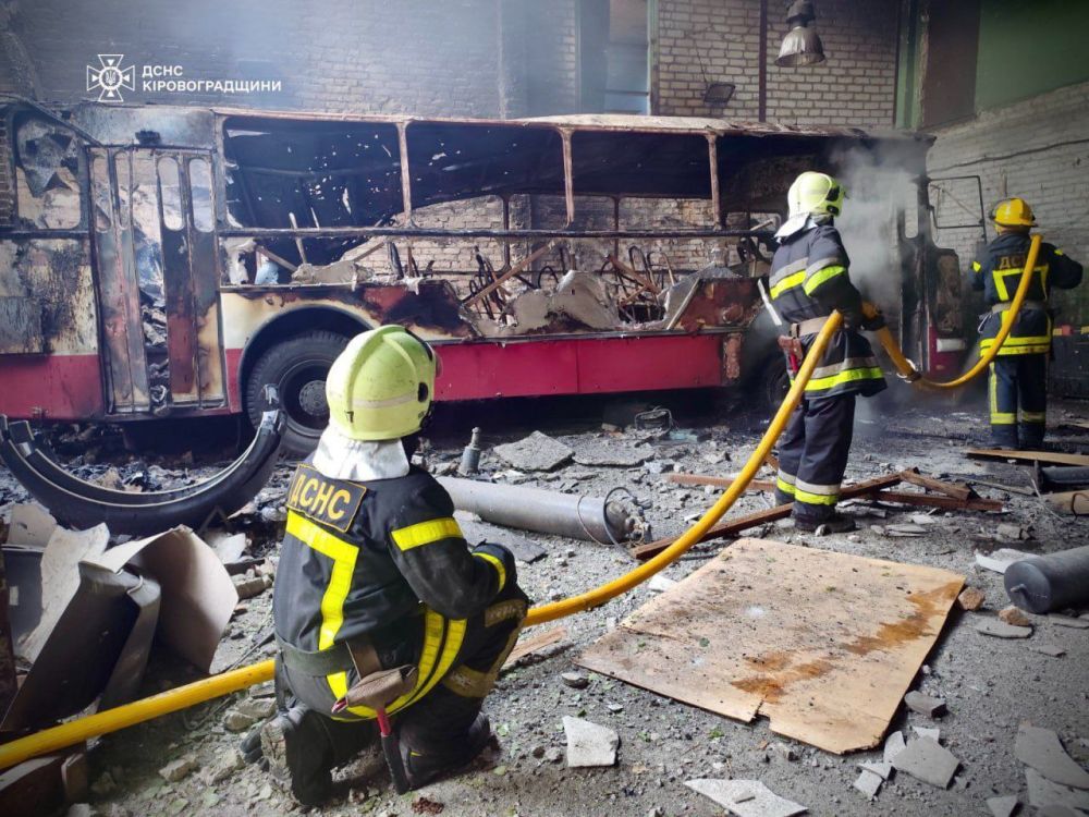 Ночные удары по объектам противника