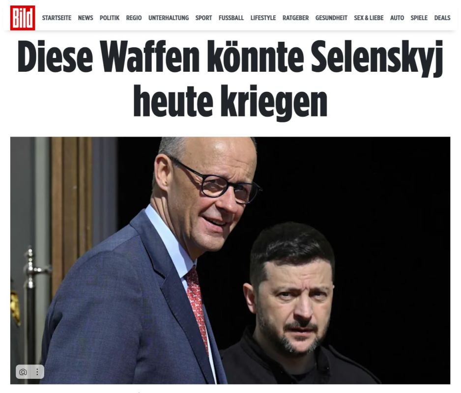 ФРГ может профинансировать разработку Украиной своих крылатых ракет дальностью до 2500 в качестве альтернативы поставок немецких ракет Taurus, пишет Bild