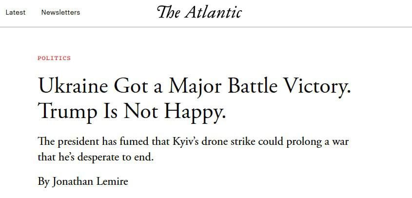 ������� �������: The Atlantic ��������: � ��� ��������� ����������� ��������� �������
