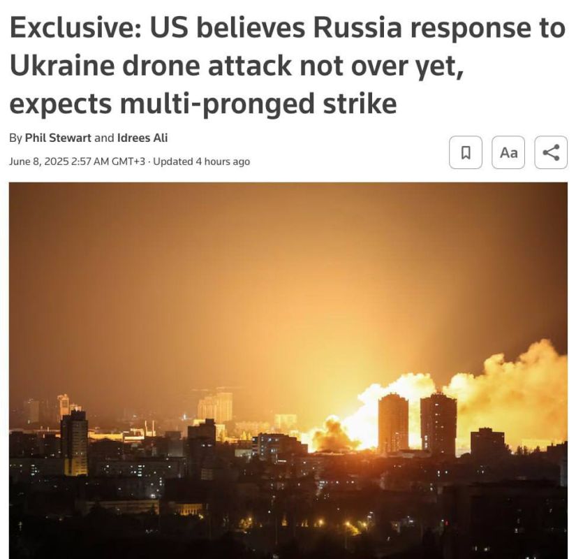 В ближайшие дни ожидается сильнейший многосторонний удар России по Украине — Reuters со ссылкой на официальных лиц США