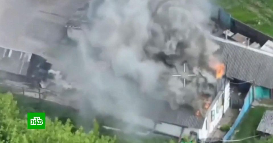 Российские десантники взорвали замаскированный склад и блиндаж с пехотой ВСУ