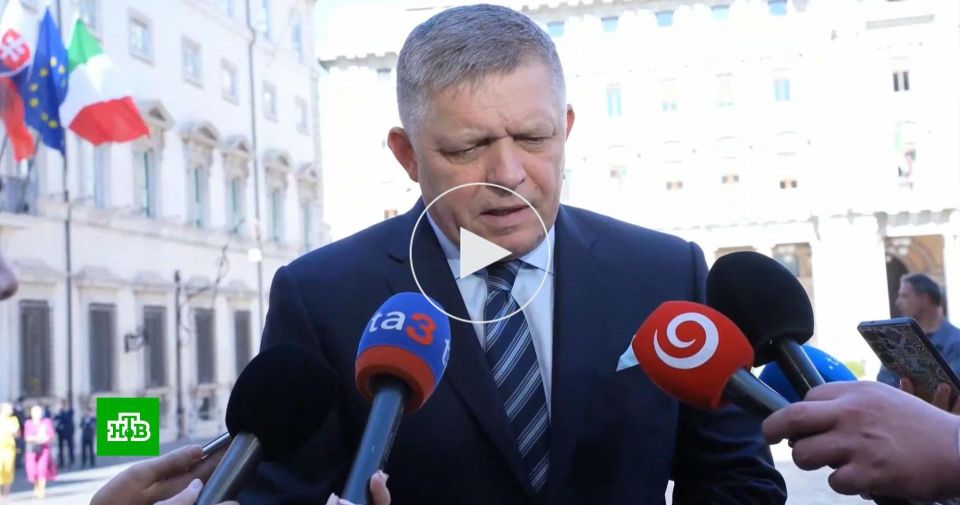 Роберт Фицо готов блокировать вредящие Словакии антироссийские санкции