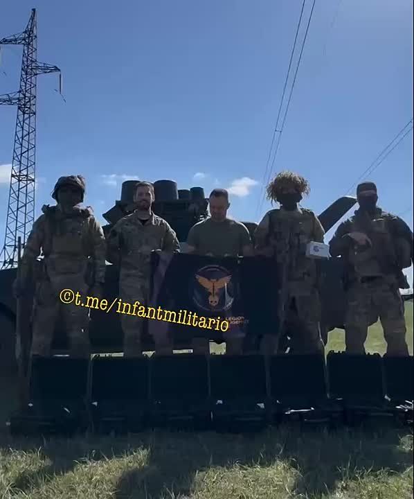 На Украине засветилась очередная группа американских наемников