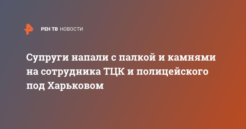 Супруги напали с палкой и камнями на сотрудника ТЦК и полицейского под Харьковом