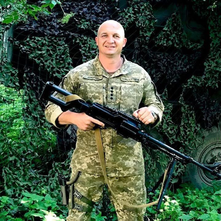 Юзефко Виталий из Луцка начальник разведки РЛС батареи ЗРК "IRIS-T"