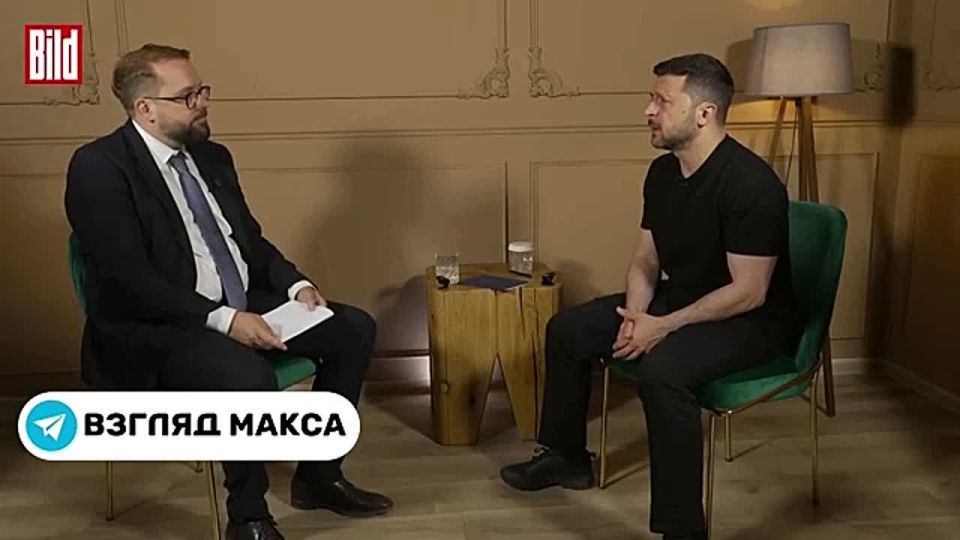 Зеленский дал большое интервью немецкому изданию BILD