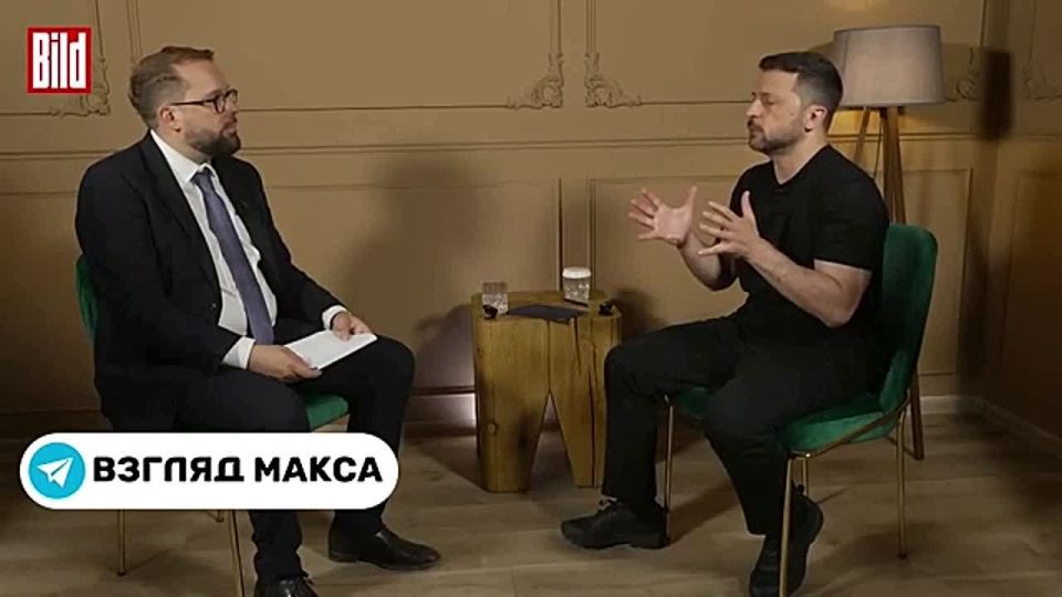 Зеленский дал большое интервью немецкому изданию BILD