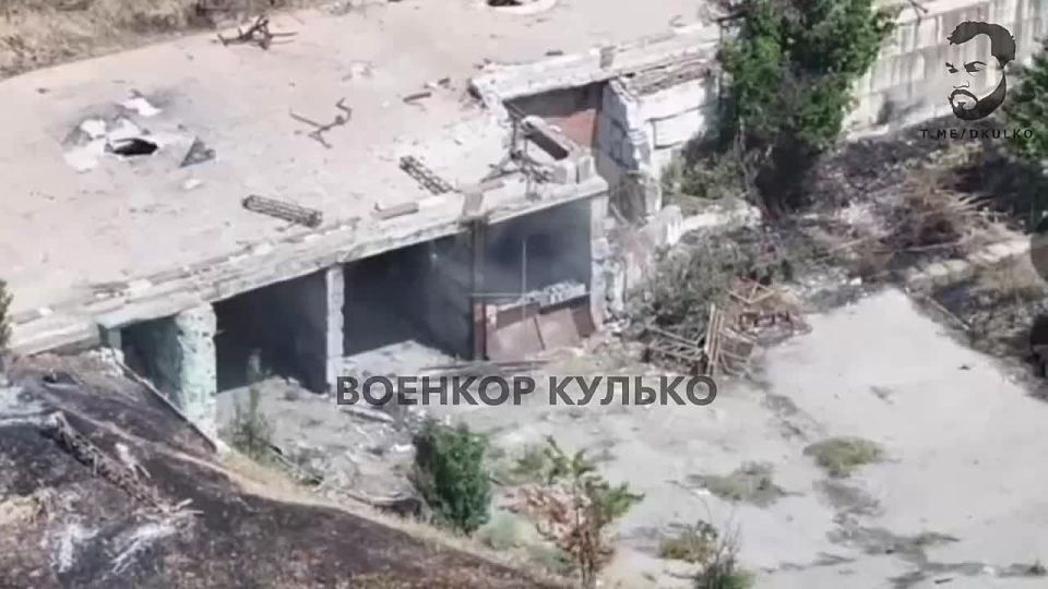 Дмитрий Кулько: Миномёт-суицид ВСУ. Дроноводы 18-й армии ВС РФ сообщают, что уничтожили редкий вражеский миномет М120-15 «Молот» украинского производства