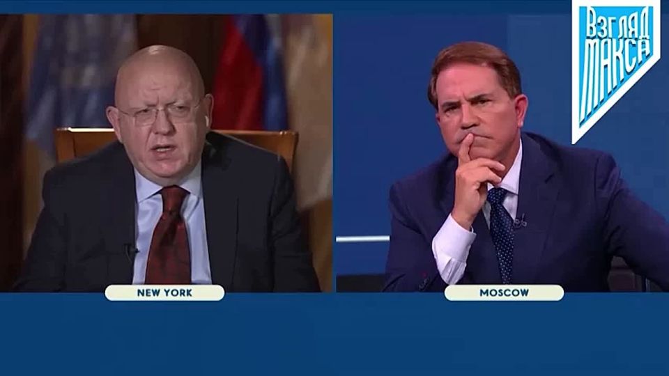 Постоянный представитель Российской Федерации при ООН Василий Небензя дал большое интервью американскому журналисту Рику Санчесу