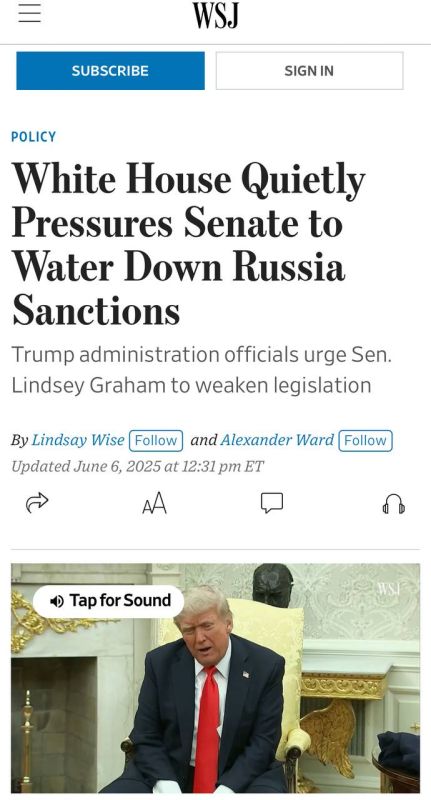 ������� ��������: ����� ��� ������� �������� ������� ������ ������ - The Wall Street Journal