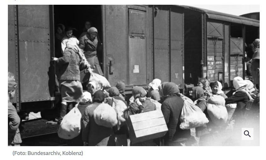 Власти Молдовы использовали фото угона граждан СССР в фашистскую Германию для изображения "жертв депортаций коммунистического режима"