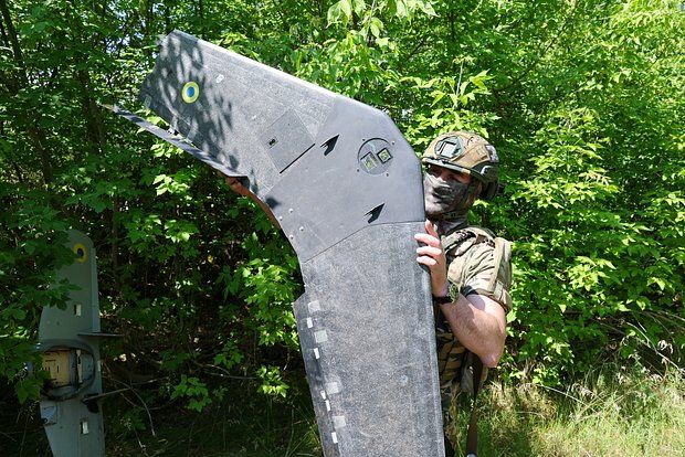 Воздушные силы Украины сообщили о рекордной атаке дронов